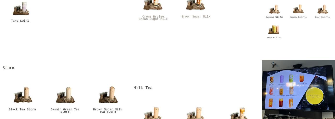 Boba St. Menu