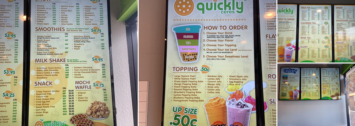 Quickly Menu