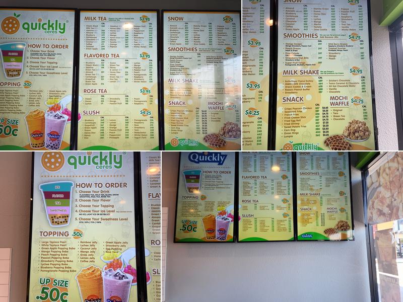 Quickly Menu