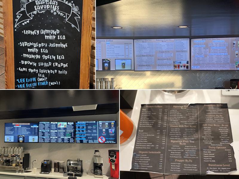 CaliTea Long Beach Menu