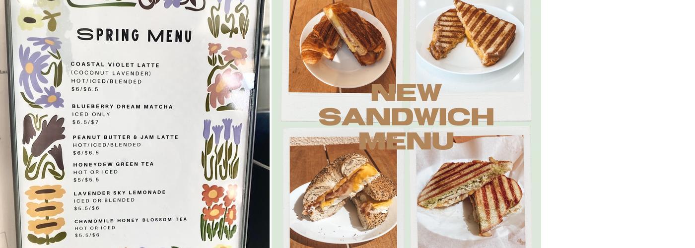 Brick & Stone Coffee Menu