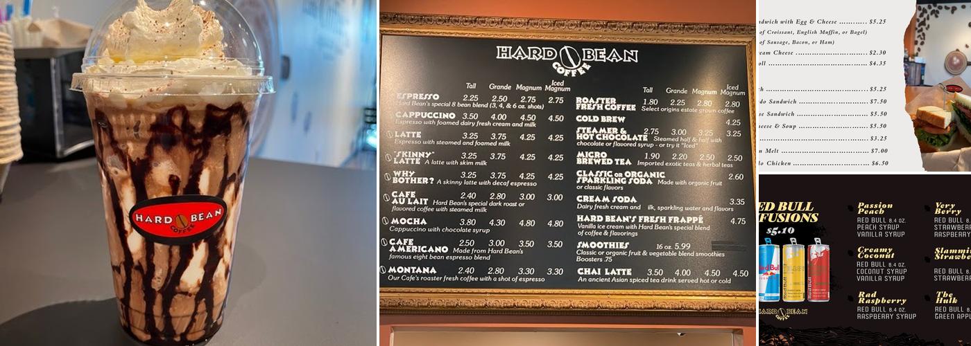 Hard Bean Coffee Menu