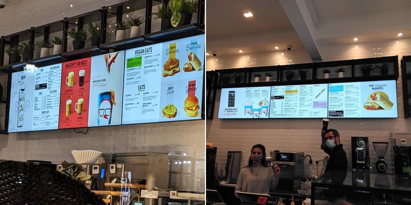 Gregorys Coffee Menu
