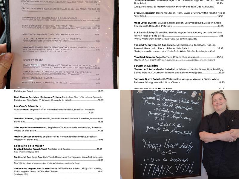 Blvd Cafe Menu