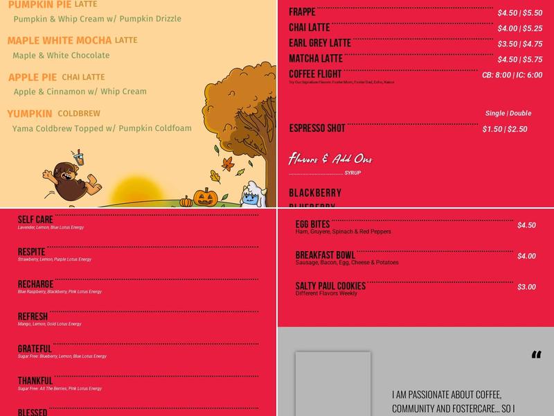 ECHO Coffee House Menu