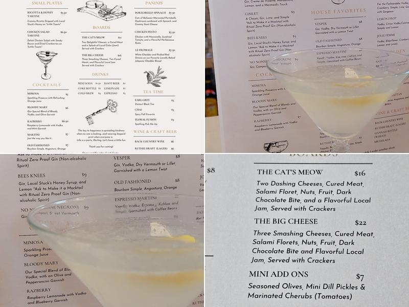 Juniper & Olive Co. Menu