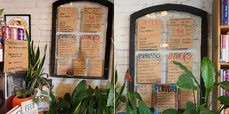 Mickey's Menu