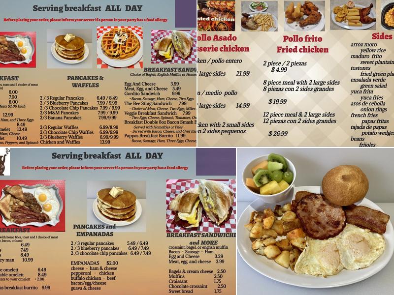 LJ’s Cafe Menu