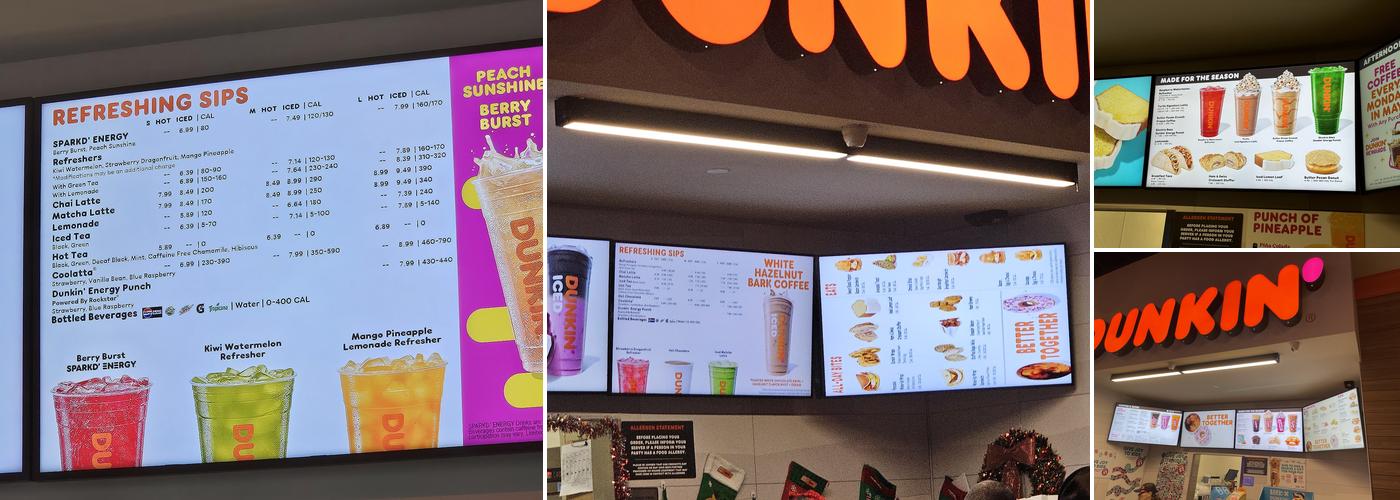 Dunkin' Menu