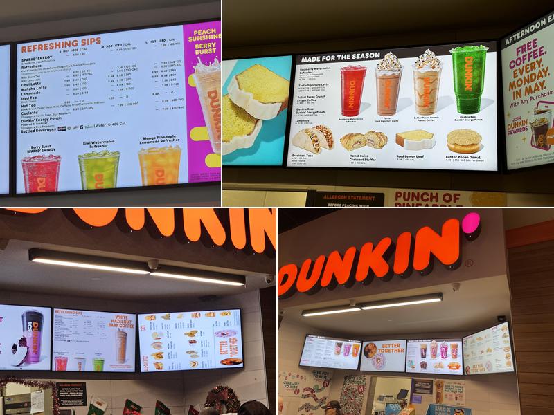 Dunkin' Menu