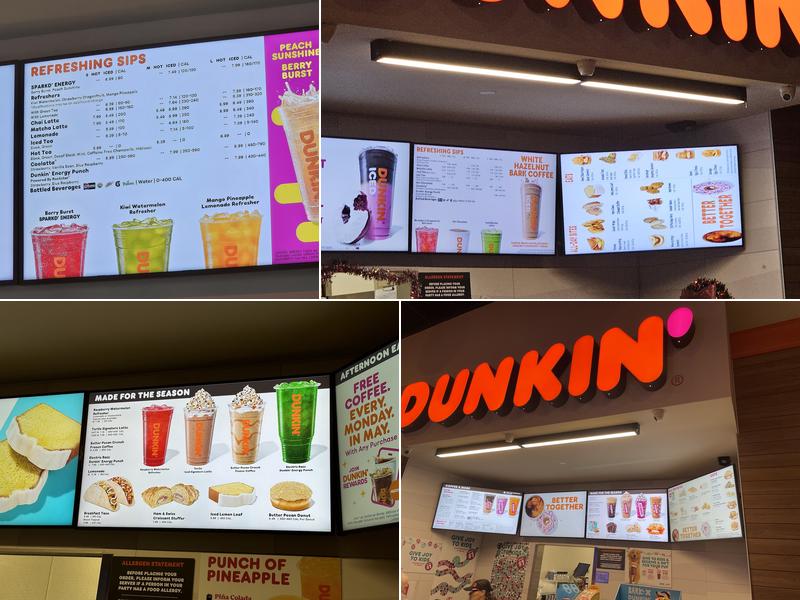Dunkin' Menu