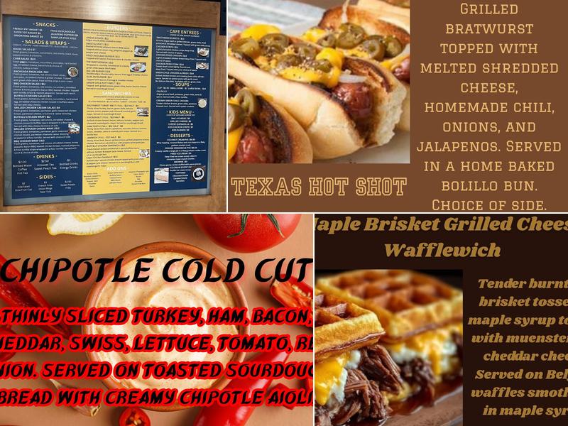 The Valley Cafe Menu