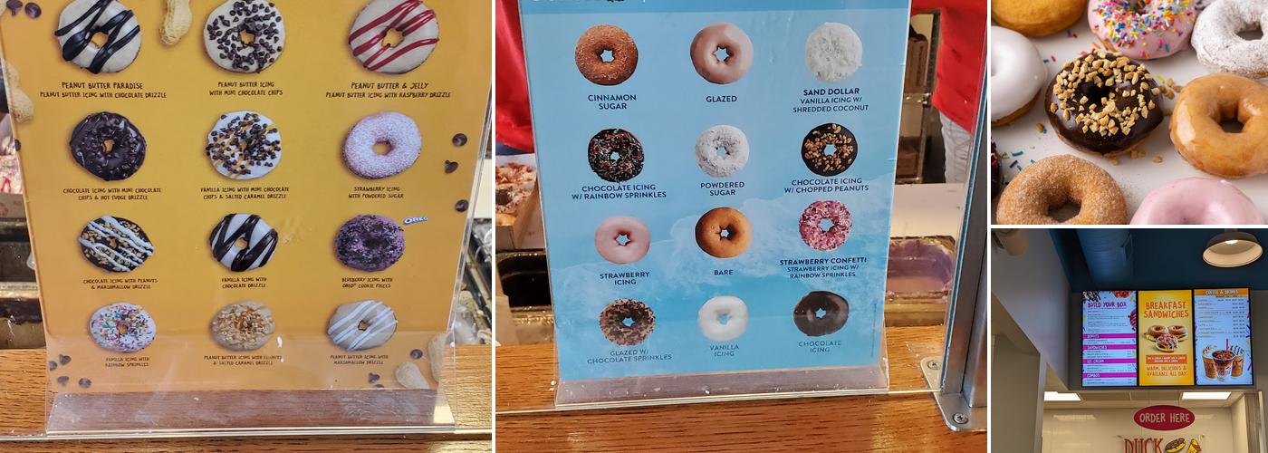 Duck Donuts Menu