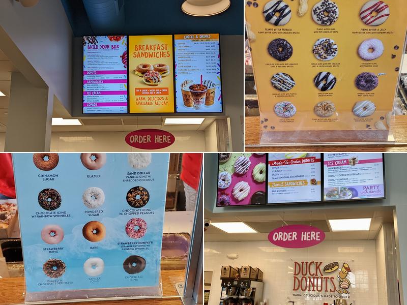 Duck Donuts Menu