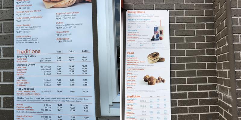 BIGGBY COFFEE Menu
