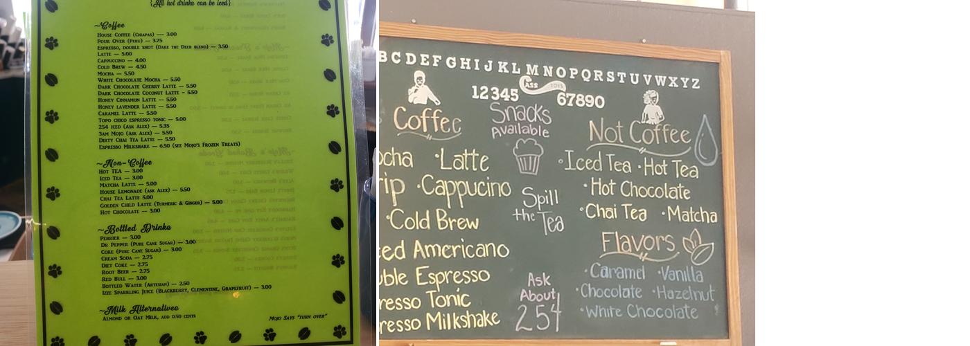 Mojo's Java Menu
