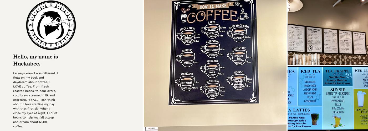 Huckabees Coffee Menu