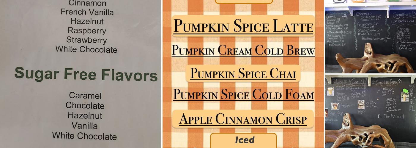 Corner Coffee and More Menu