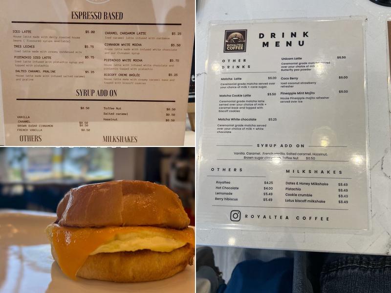 Edill’s Coffee House Menu