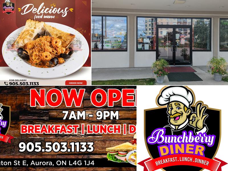Bunchberry Diner 165 Wellington St E, Aurora