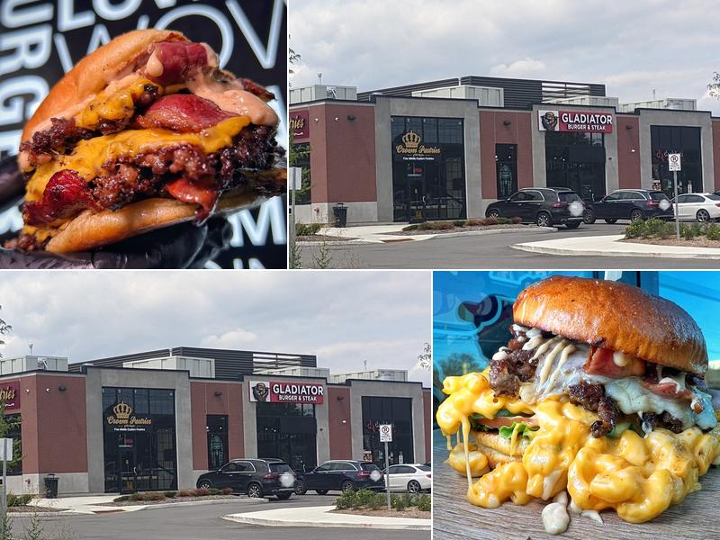 Gladiator Burger Oakville 407 Iroquois Shore Rd Unit 4, Oakville