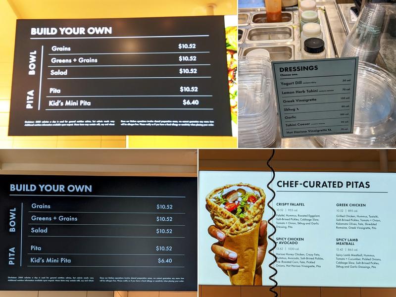 CAVA Menu