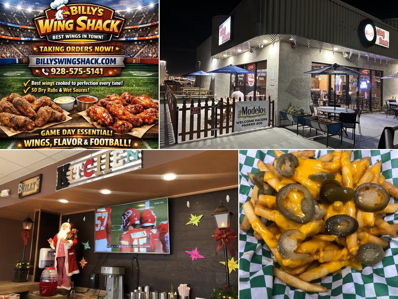 Billy’s Wing Shack 157 W Riverside Dr, Parker