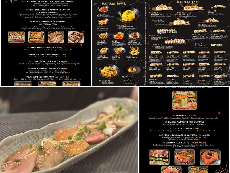 Bengee Sushi Menu