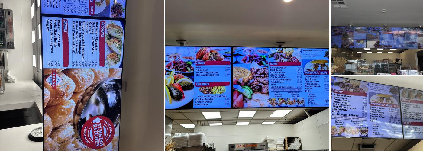 Turkish Kitchen Menu