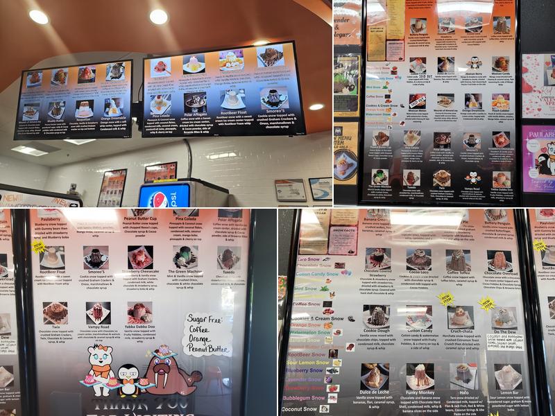 Vampire Penguin Menu