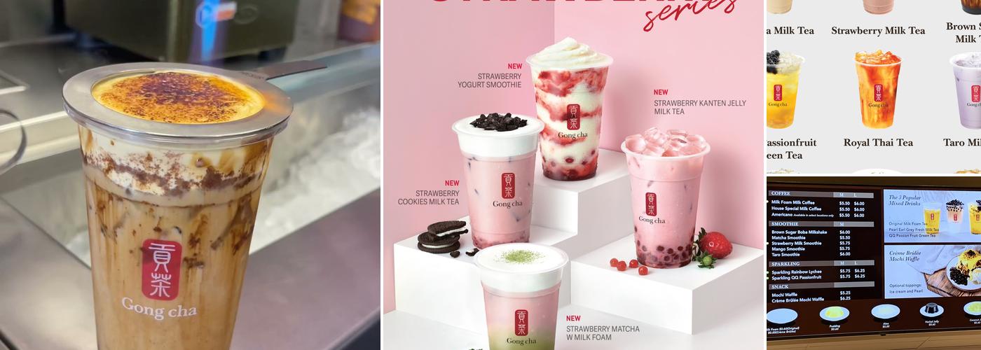 Gong Cha Menu