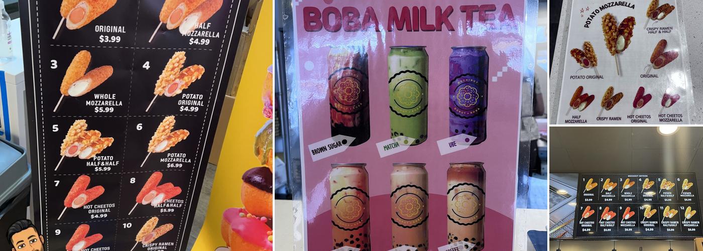 Mochinut Bayside Menu