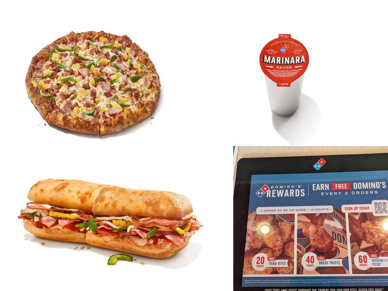 Domino's Pizza Menu
