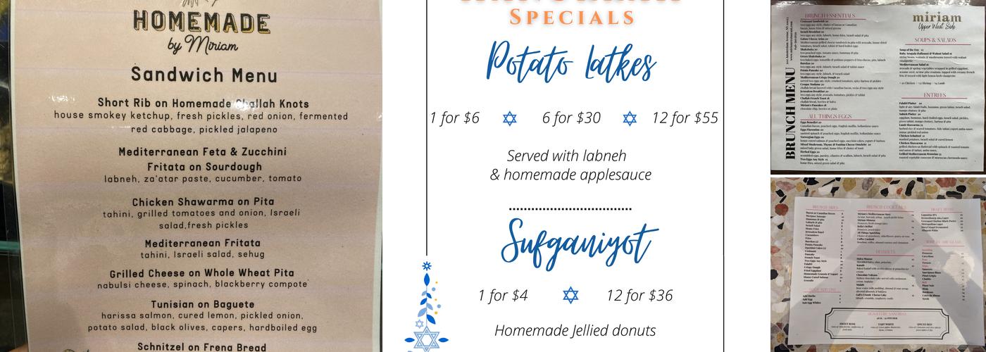 Miriam Menu