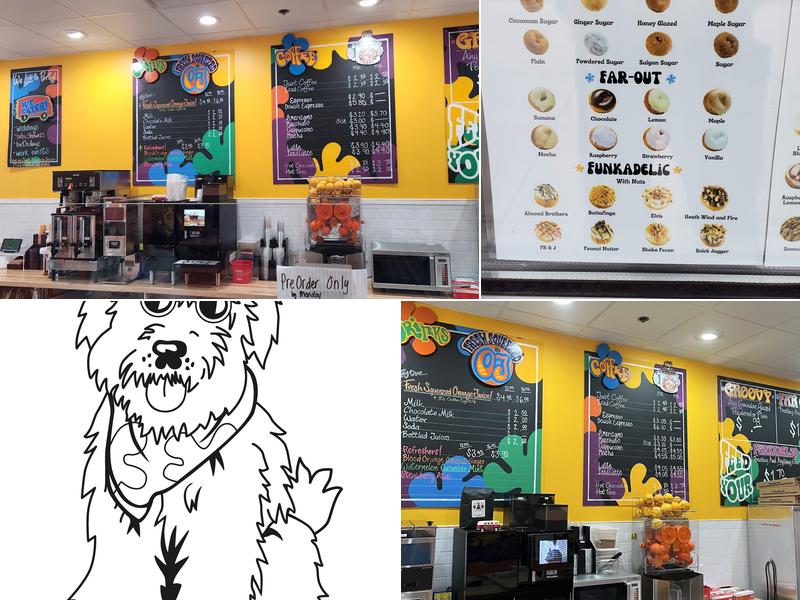 Peace, Love and Little Donuts of Virginia Beach Menu