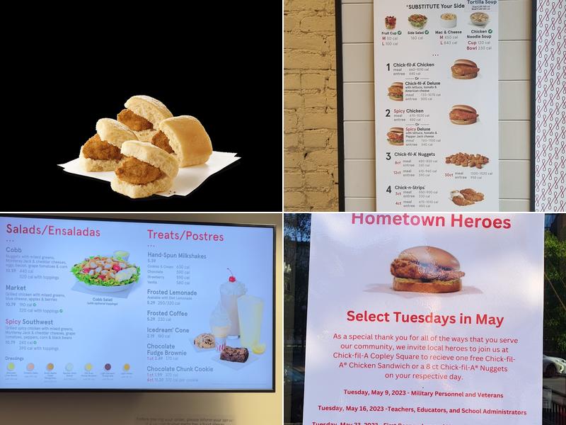 Chick-fil-A Menu