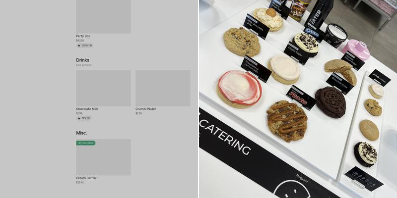 Crumbl - Daphne Menu