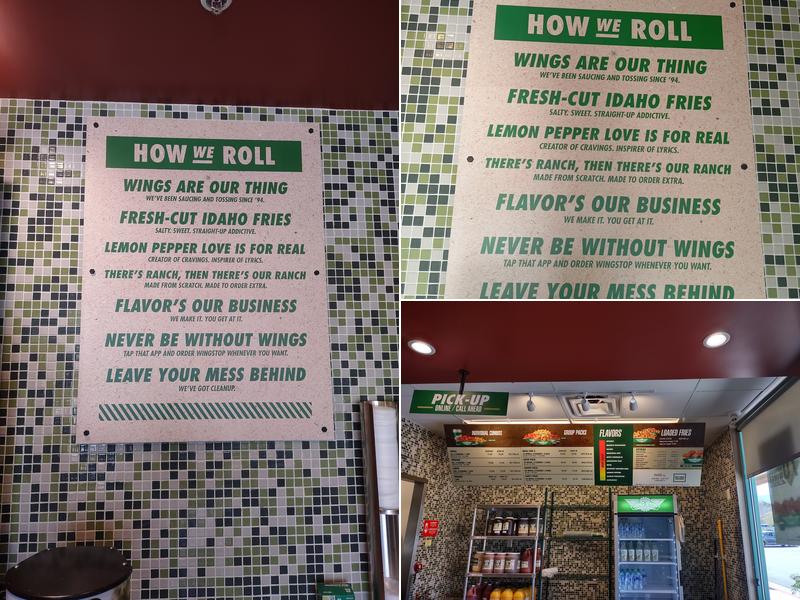 Wingstop Menu