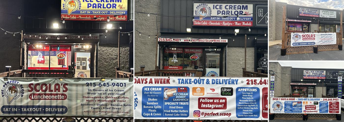 The Perfect Scoop Menu