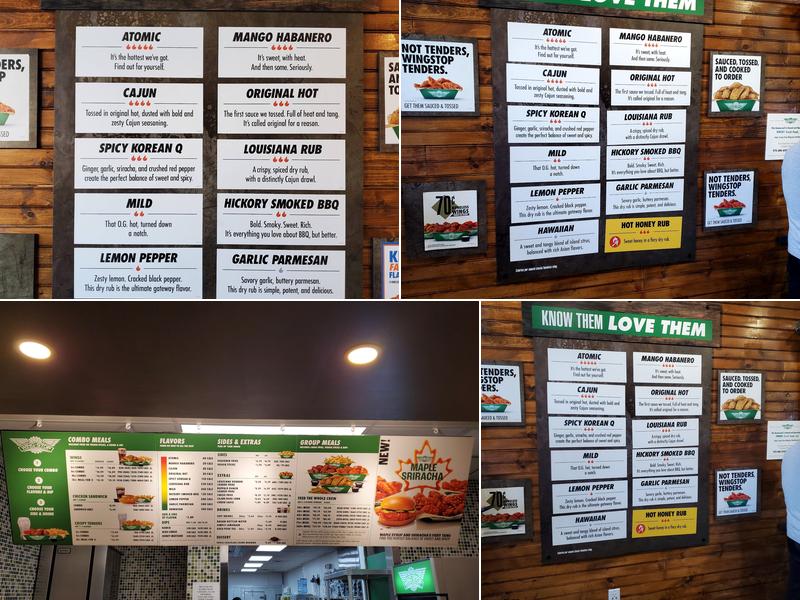 Wingstop Menu