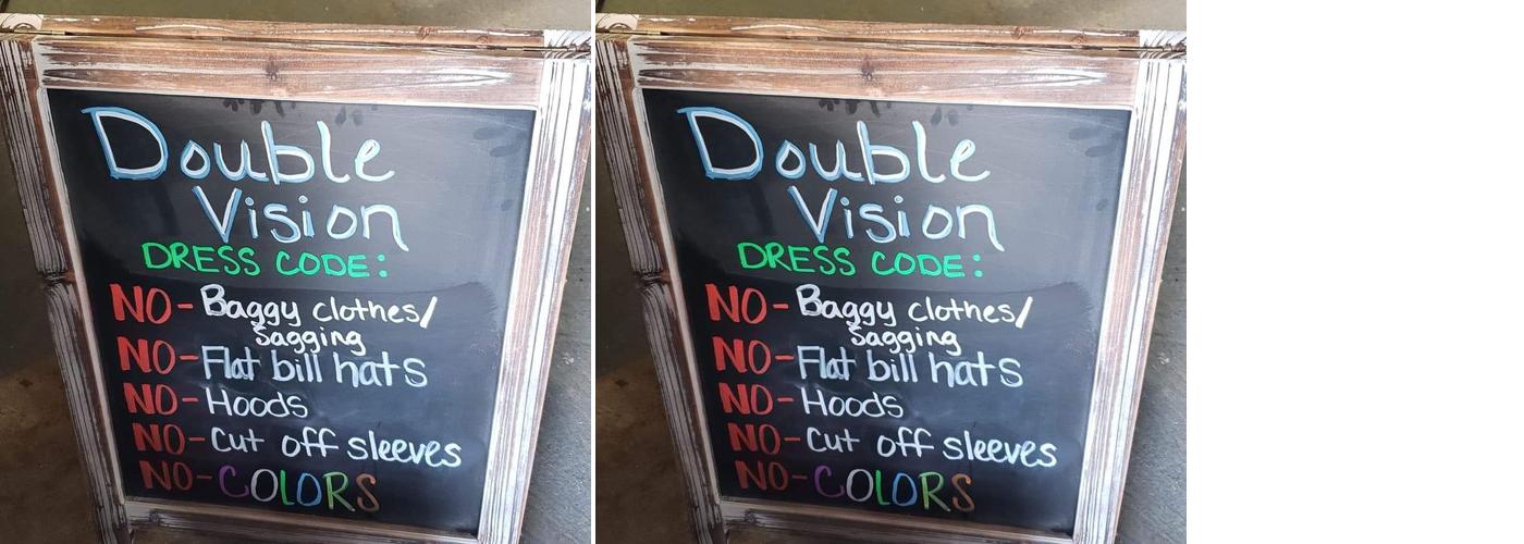 Double Vision Menu