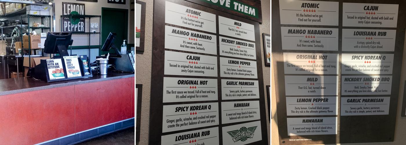 Wingstop Menu
