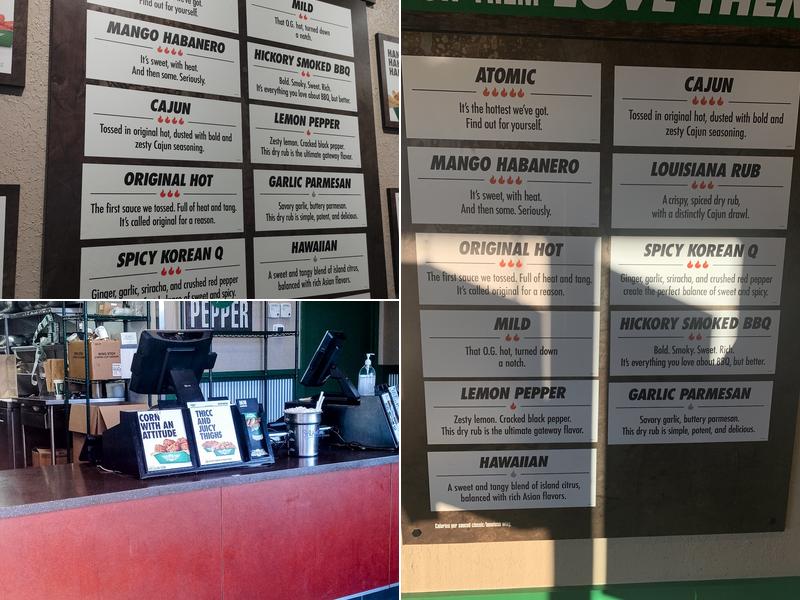 Wingstop Menu