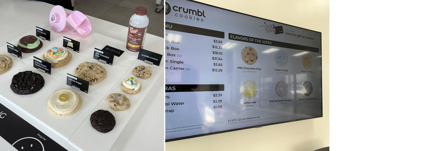 Crumbl - Jackson Menu