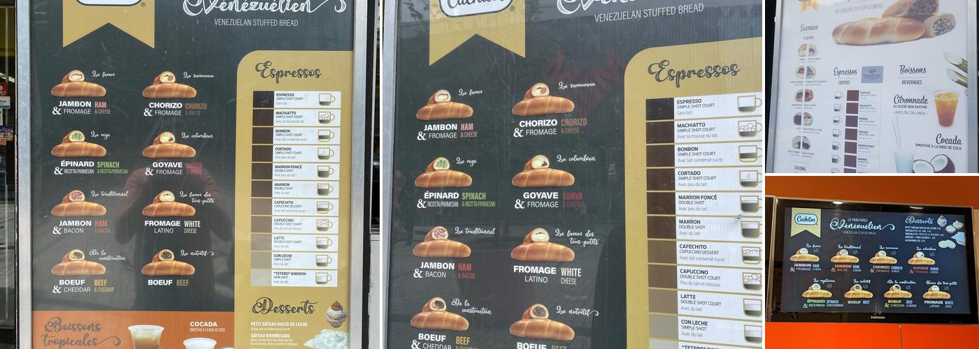 Cachitos Menu