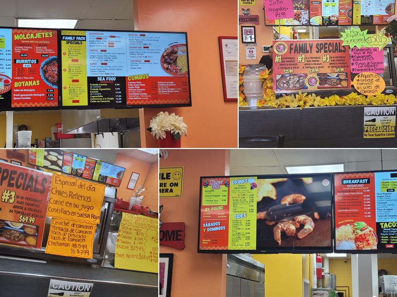 Carnitas Michoacan Menu