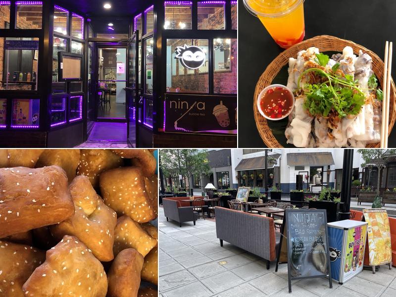 Ninja Bubble Tea-Ramen- Pho-Korean BBQ Restaurant-Mozzarella Corn dogs--#1 Pumpkin Spice Chai Bubble Tea +46 Flavors