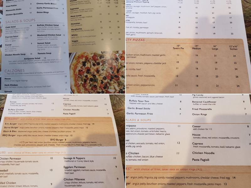 Miz Lola's Pizzeria & Grill - Flamingo Menu