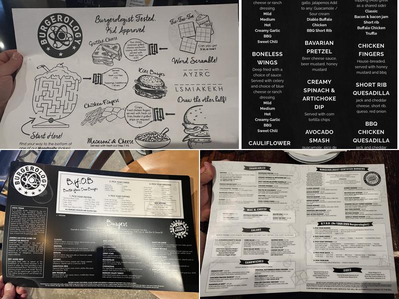 Burgerology Farmingdale Menu