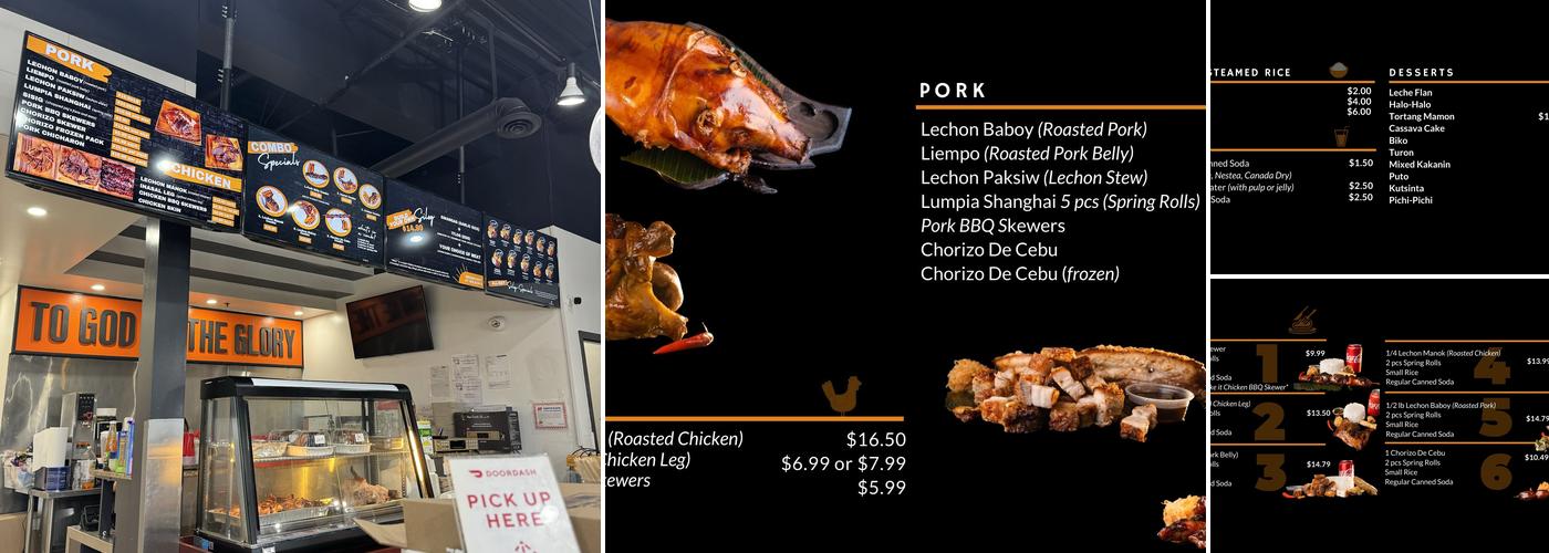 Wilson’s Haus of Lechon - Scarborough Branch Menu